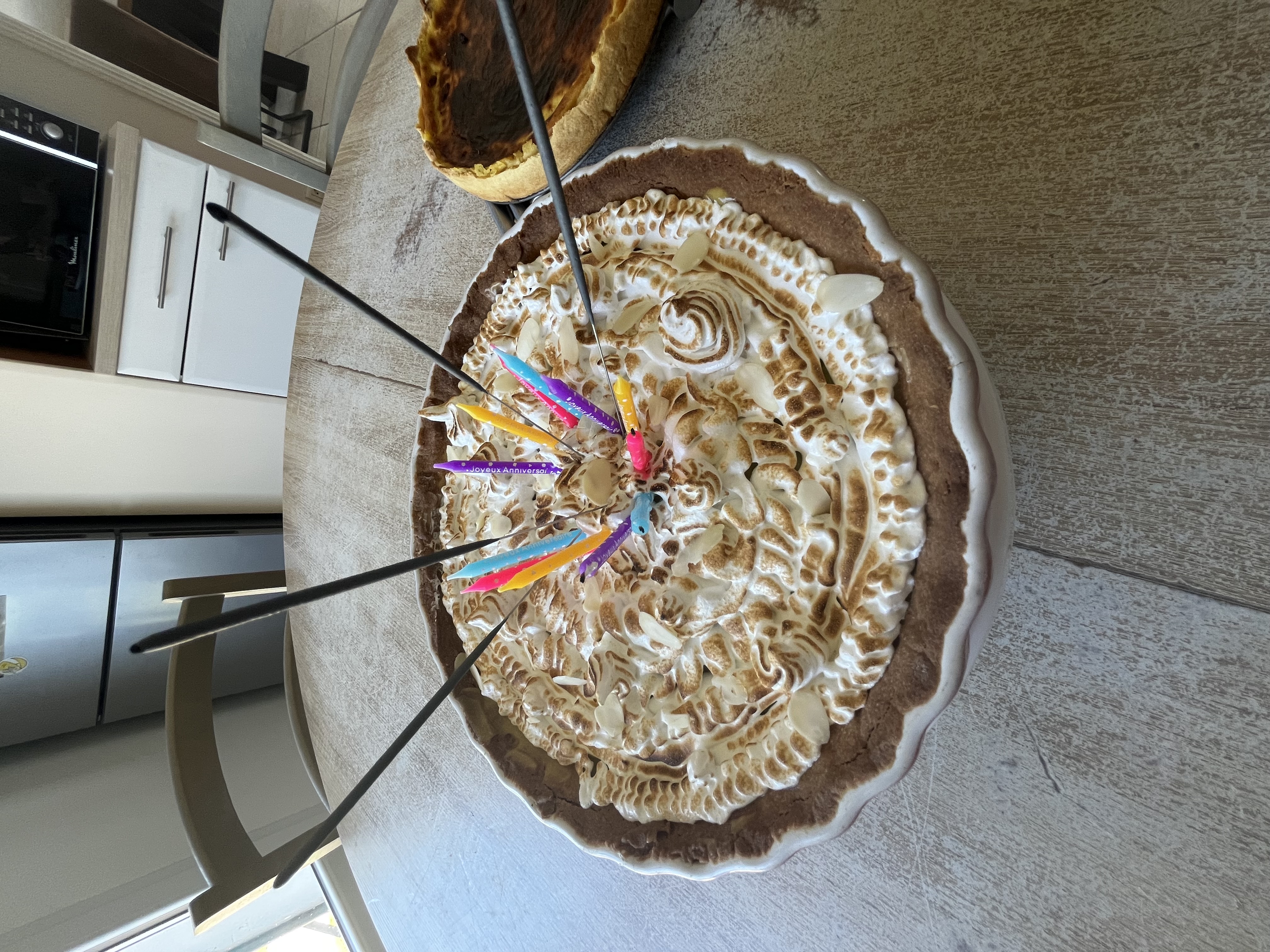 Tarte citron merringuée